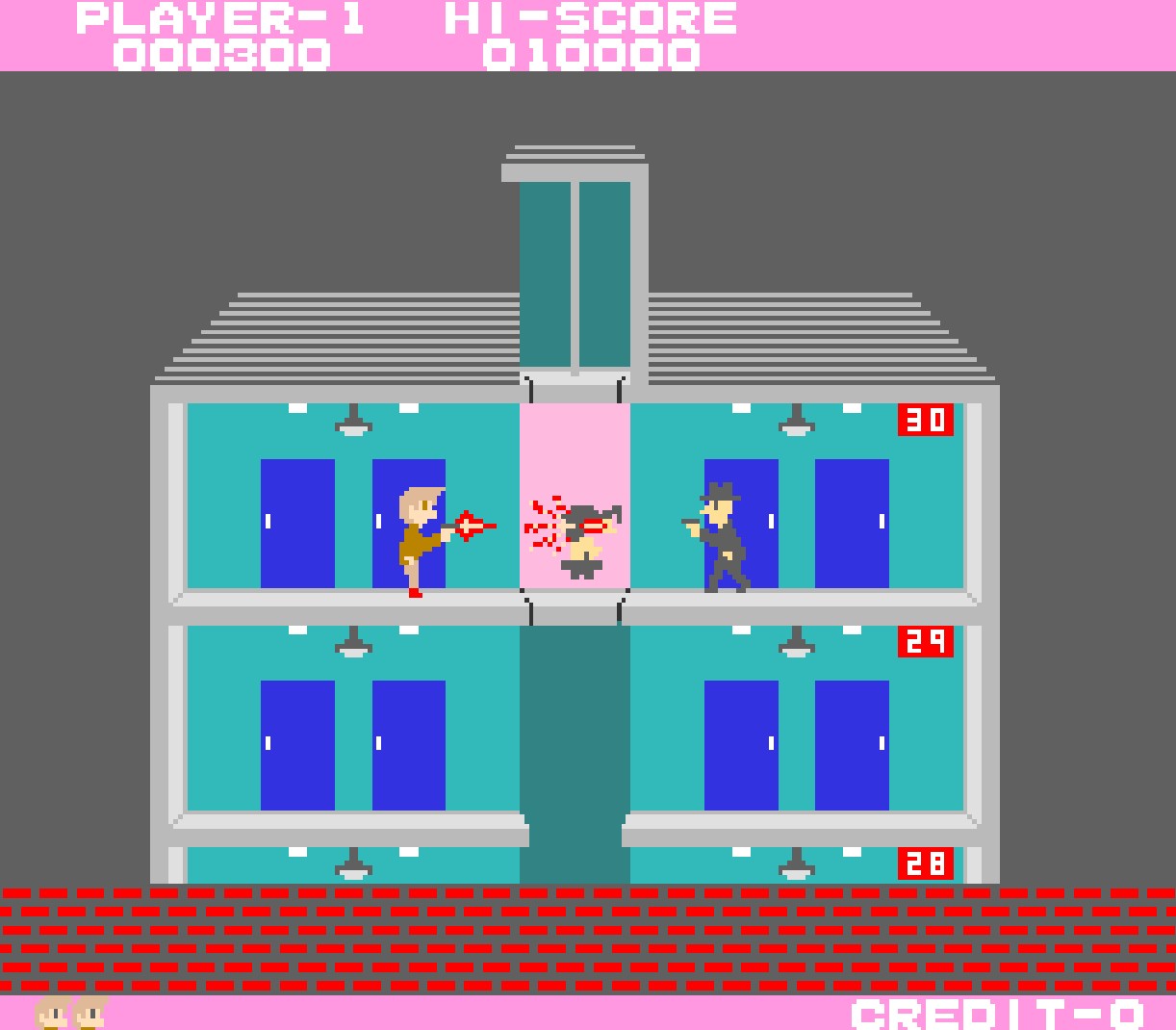 Arcade Archives Elevator Action PS4 screenshots