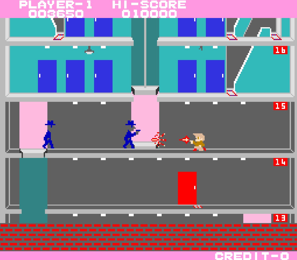 Arcade Archives Elevator Action PS4 screenshots