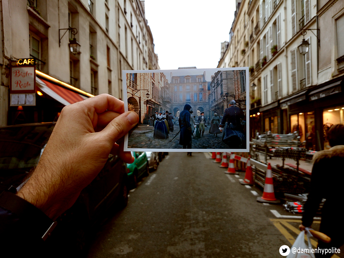 Assassin's Creed Unity Compared to Modern-Day Paris
