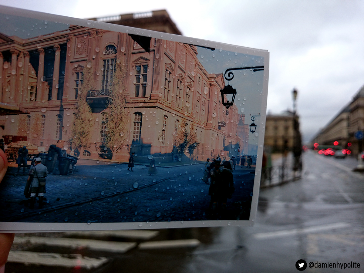 Assassin's Creed Unity Compared to Modern-Day Paris