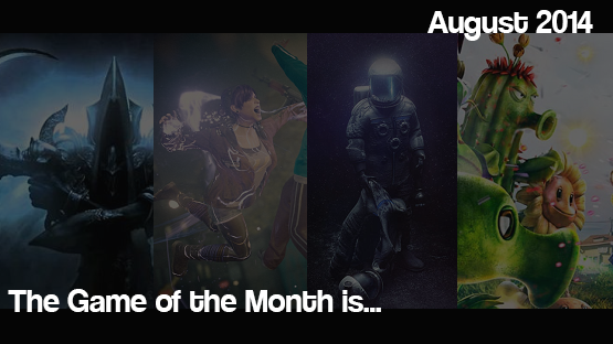 The August 2014 Game of the Month is...