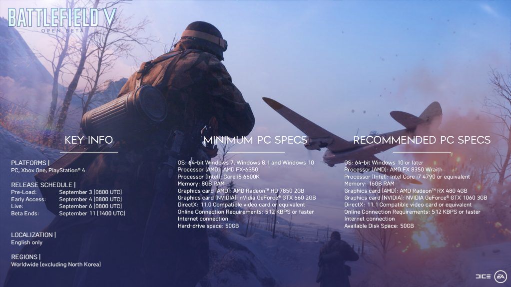 Battlefield V Open Beta Details August 2018 #2