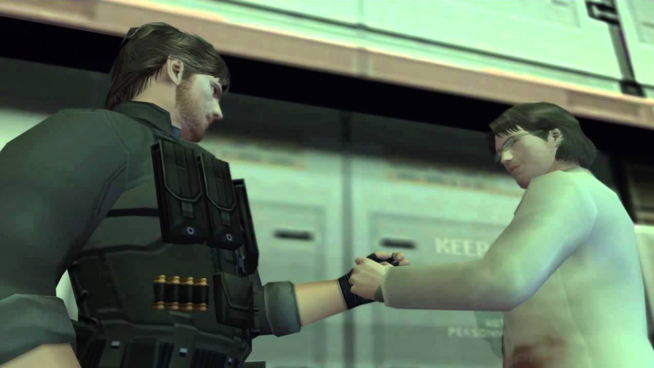 Solid Snake and Otacon