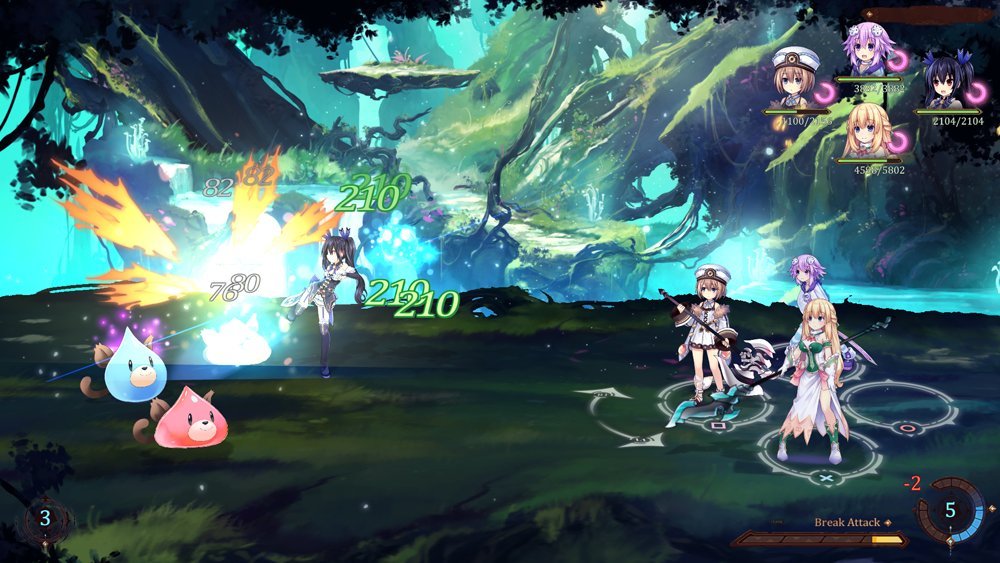 Brave Neptunia Screenshot Battle 2