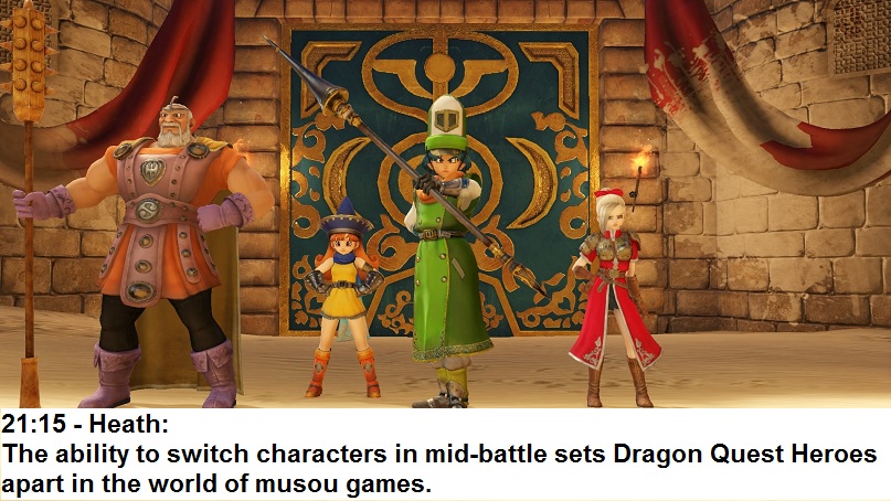 Lots of great characters in DQ Heroes