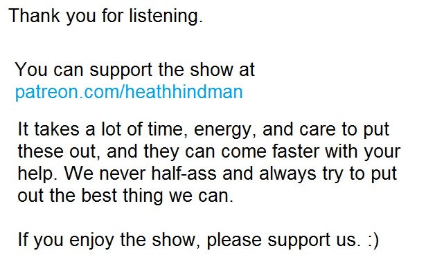Help Support the Show