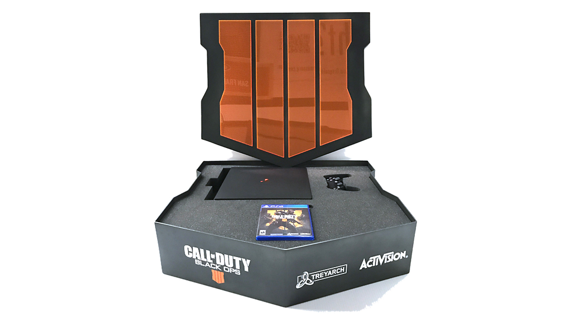 Countdown to Launch Call of Duty Black Ops 4 Shield Tin Art 03 Us 04oct18