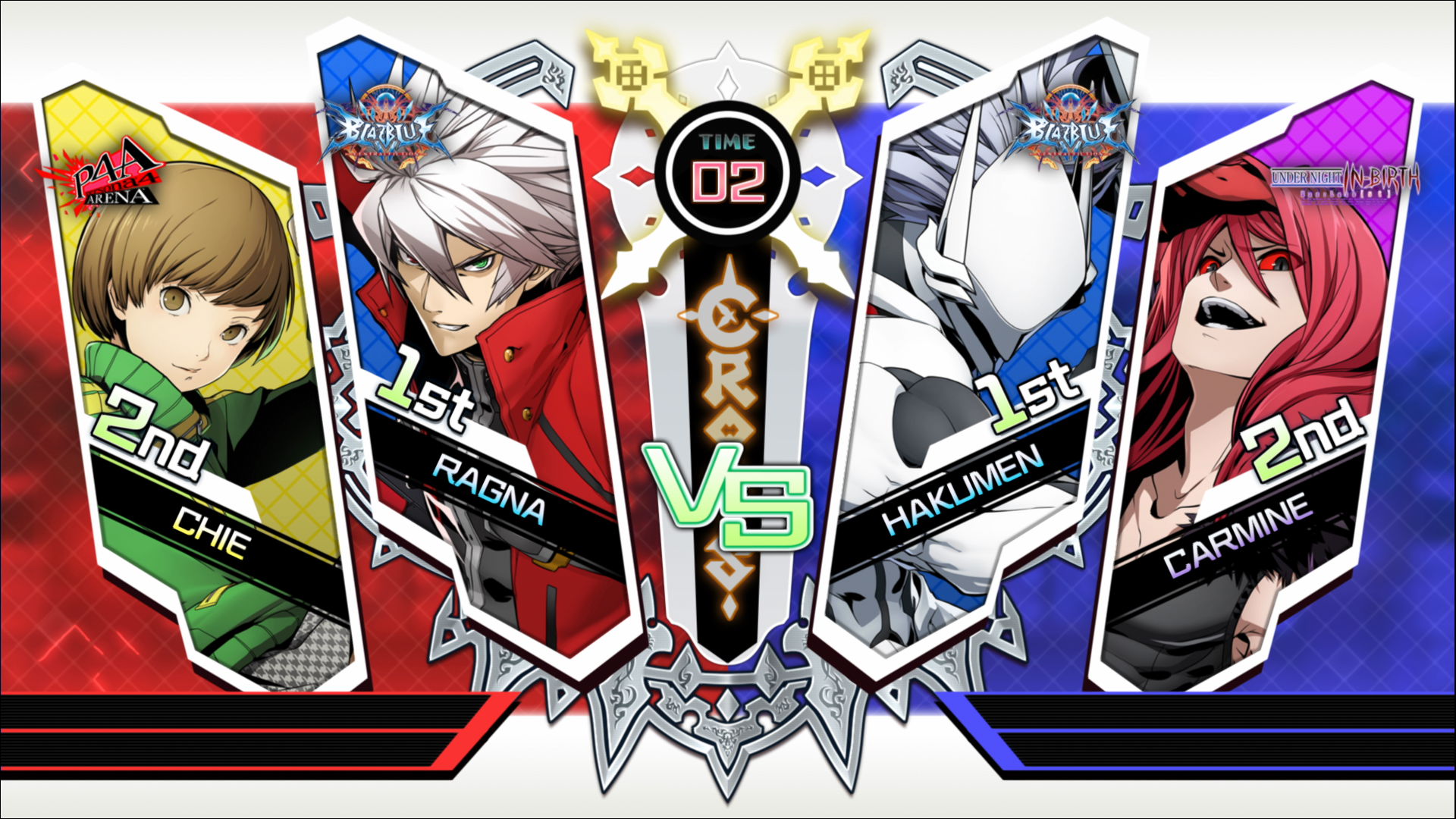 BB Cross Tag Battle DLC - Hakumen and Carmine