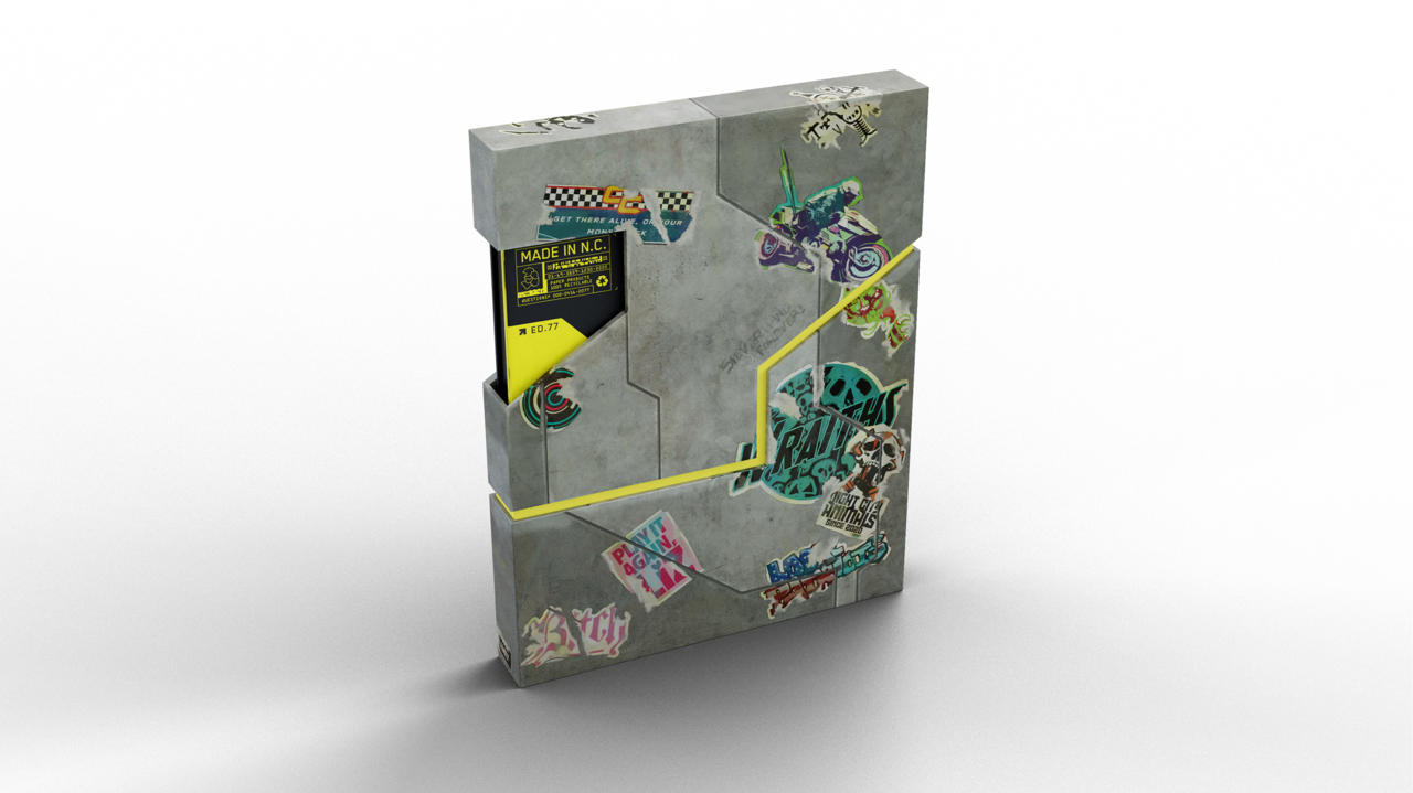 Cyberpunk 2077 Lore Book Deluxe Edition