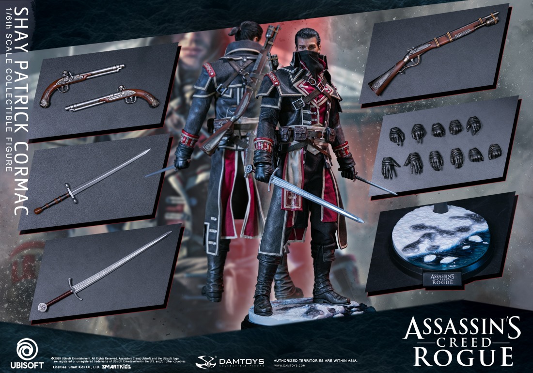 DAMTOYS Assassin's Creed Rogue Shay Statue