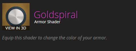 Shader - Goldspiral
