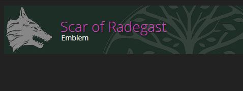 Emblems - Scar of Radegast