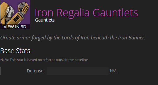 Iron Regalia Gauntlets
