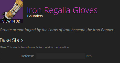 Iron Regalia Gloves