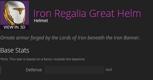 Iron Regalia Great Helm