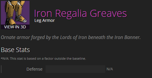 Iron Regalia Greaves