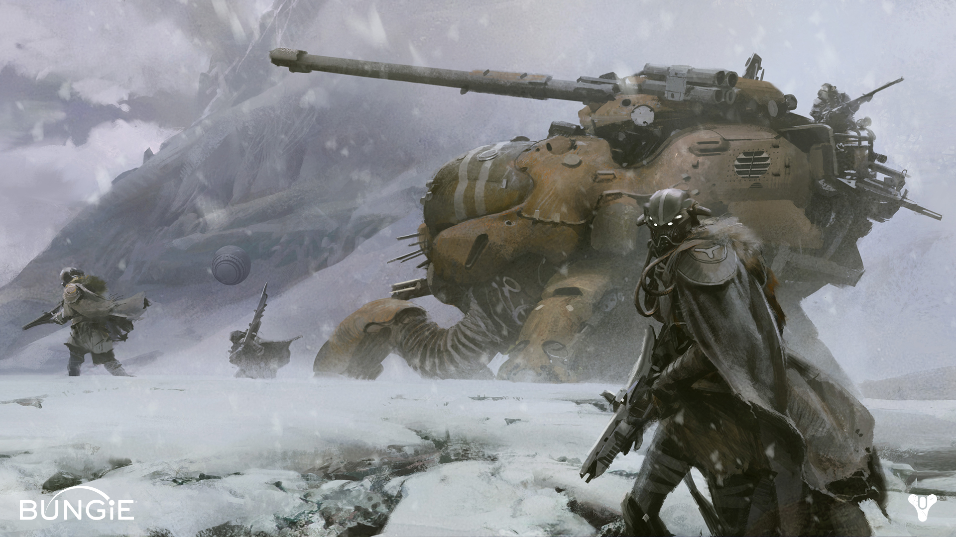 Destiny art tank and snow