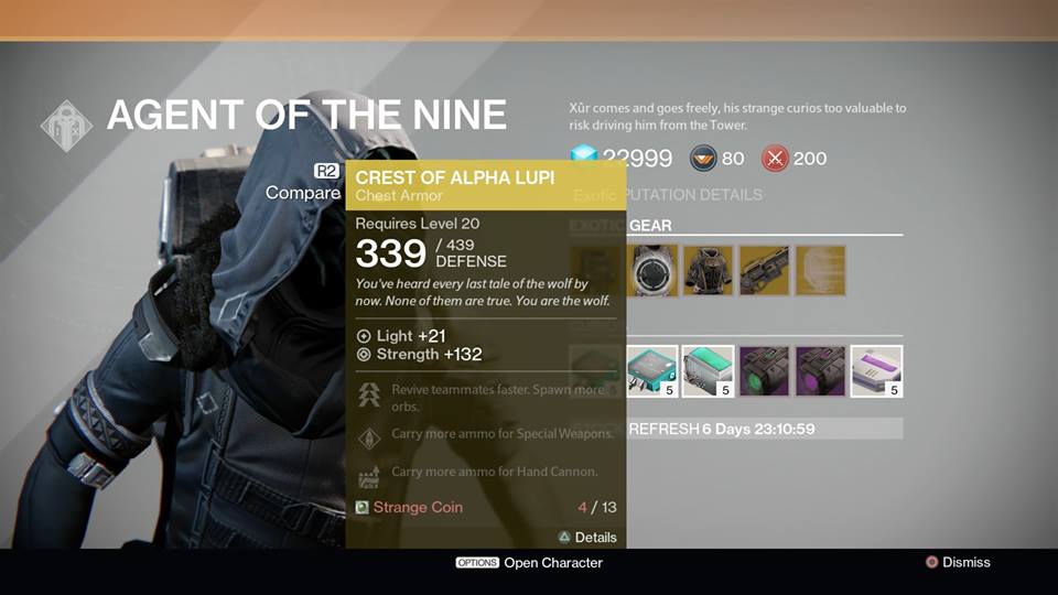 Crest of Alpha Lupi - Hunter