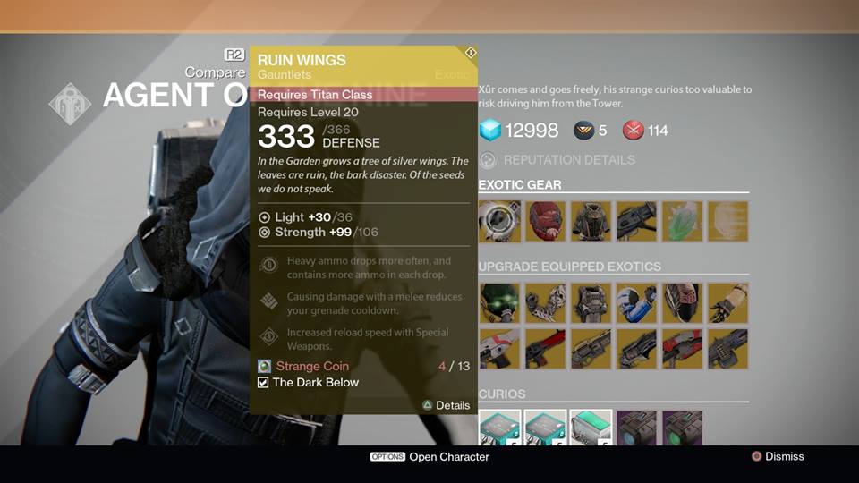 Ruin Wings - Titan