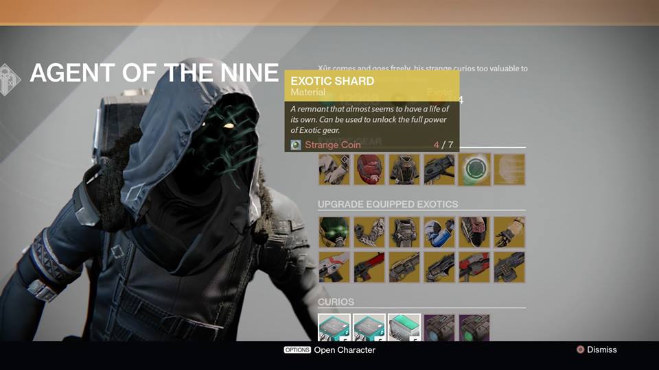 Exotic Shard
