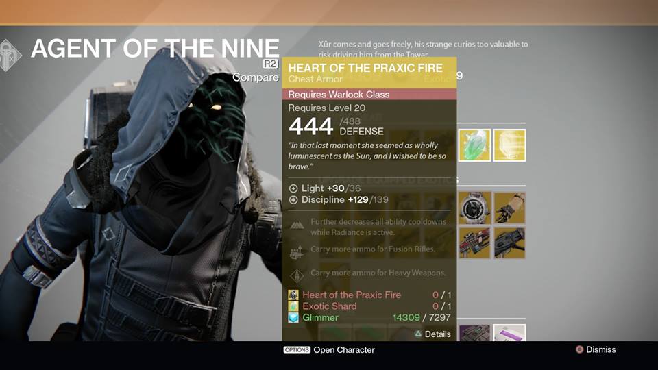 Heart of Praxic Fire (Warlock)