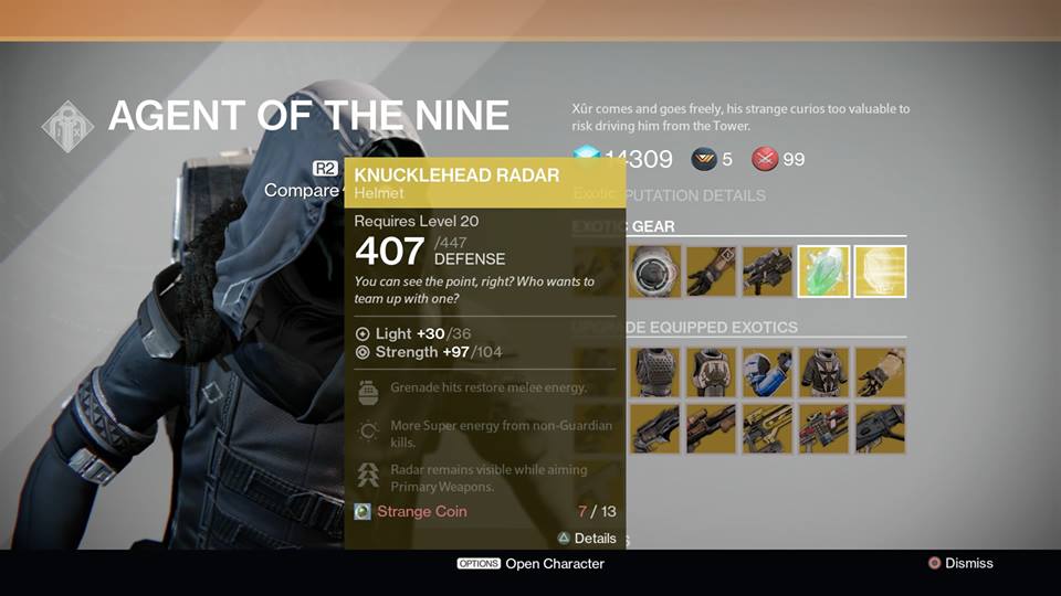 Knucklehead Radar (Hunter)