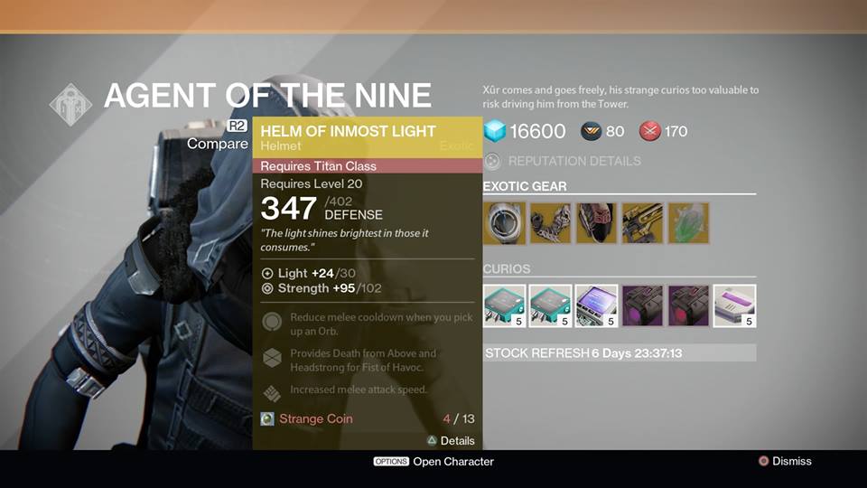 Helm of Inmost Light - Titan