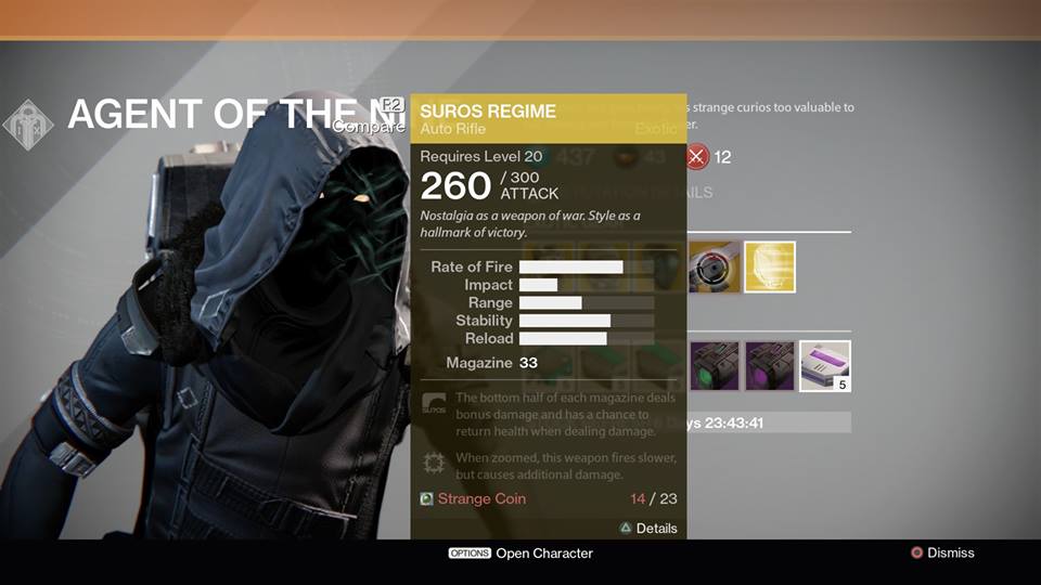 Suros Regime Auto Rifle