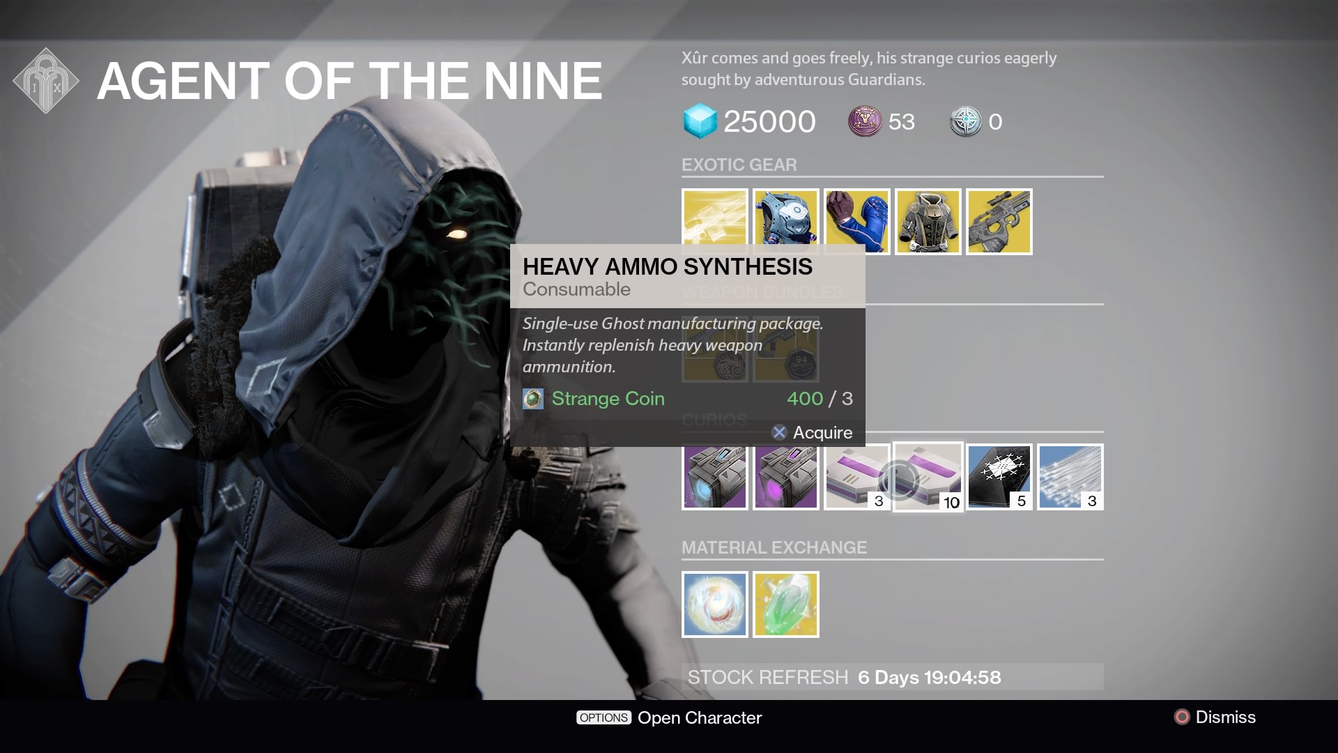 Destiny Xur May 5th 2017