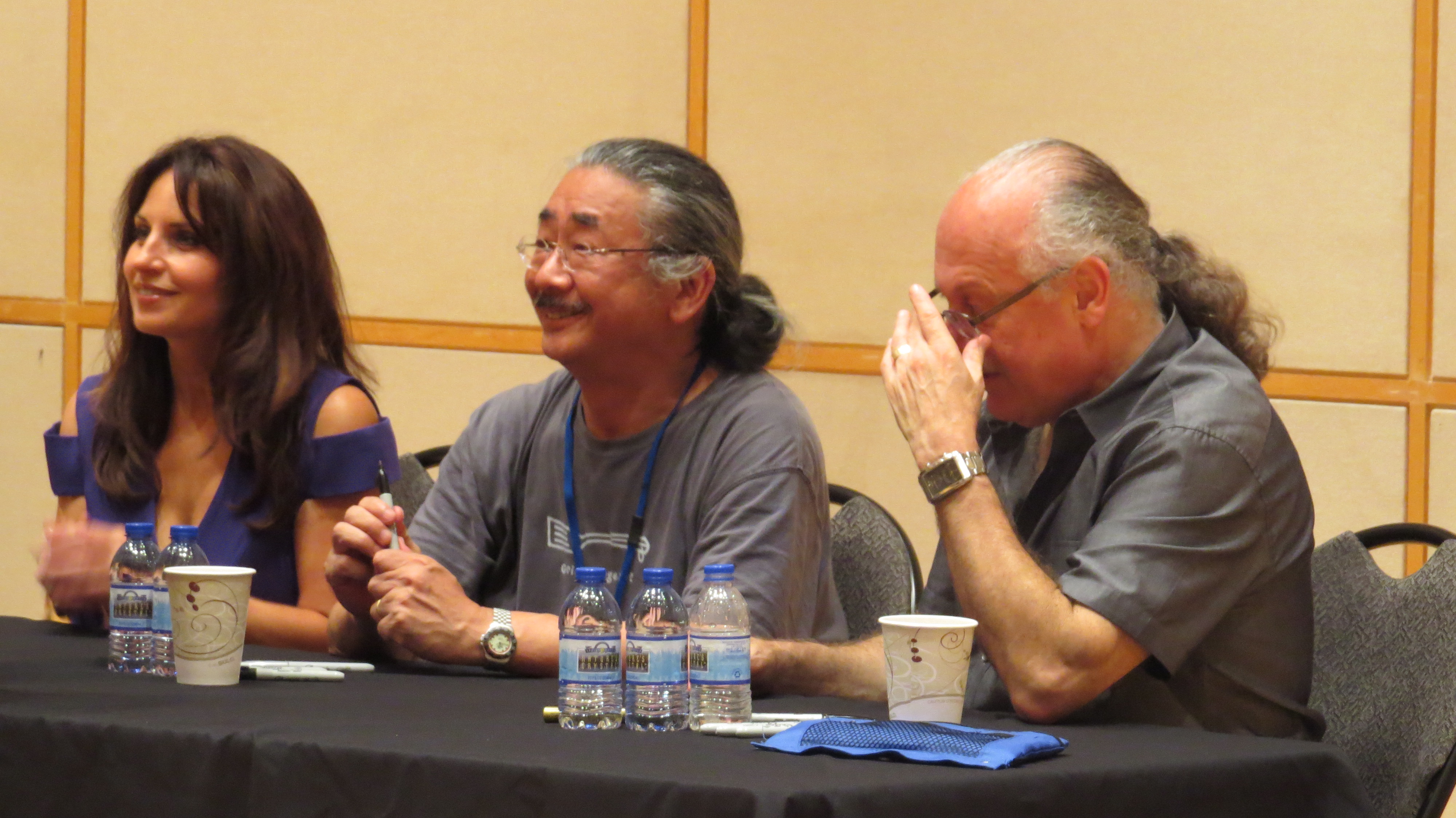 Nobuo Uematsu, Arnie Roth and Susan Calloway Panel