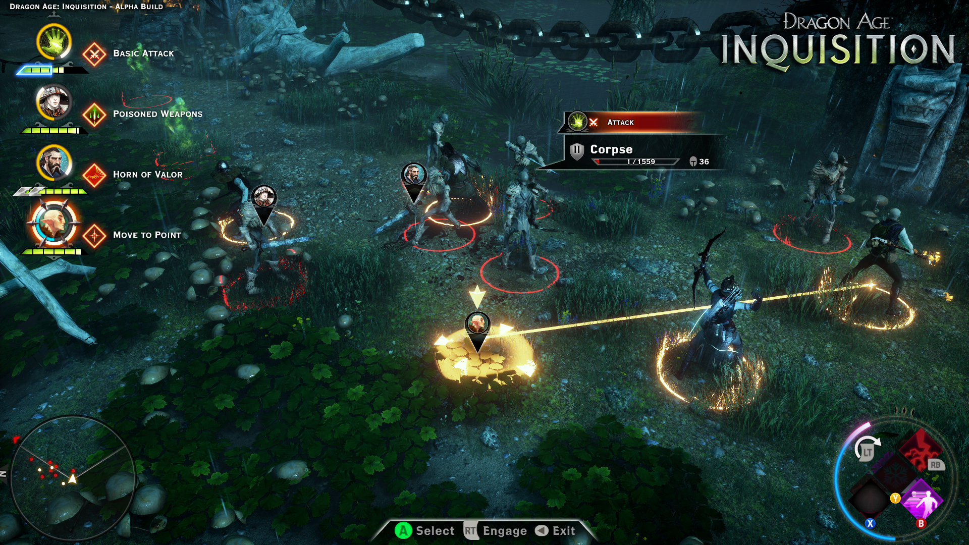 Dragon Age: Inquisition has tactical view from Dragon Age: Origins