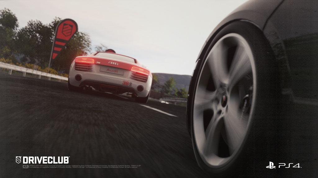 Driveclub Catching Up to The Audi