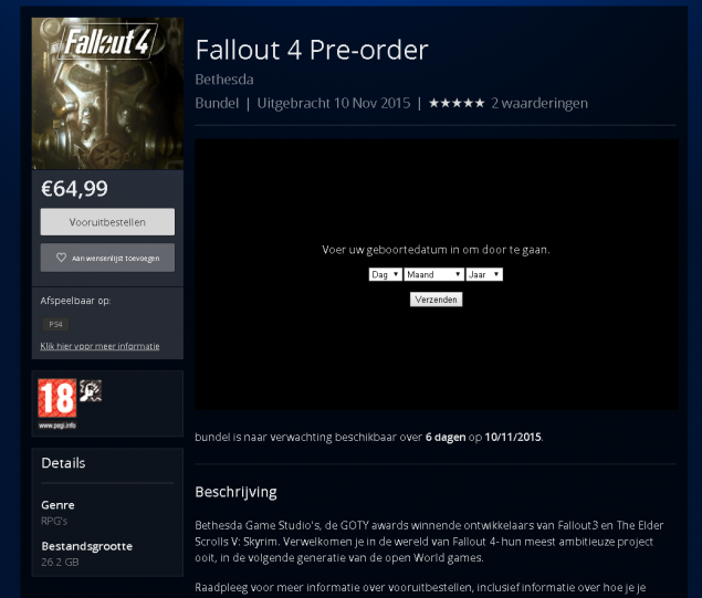 Fallout 4 PS4 Download Size revealed - PlayStation LifeStyle