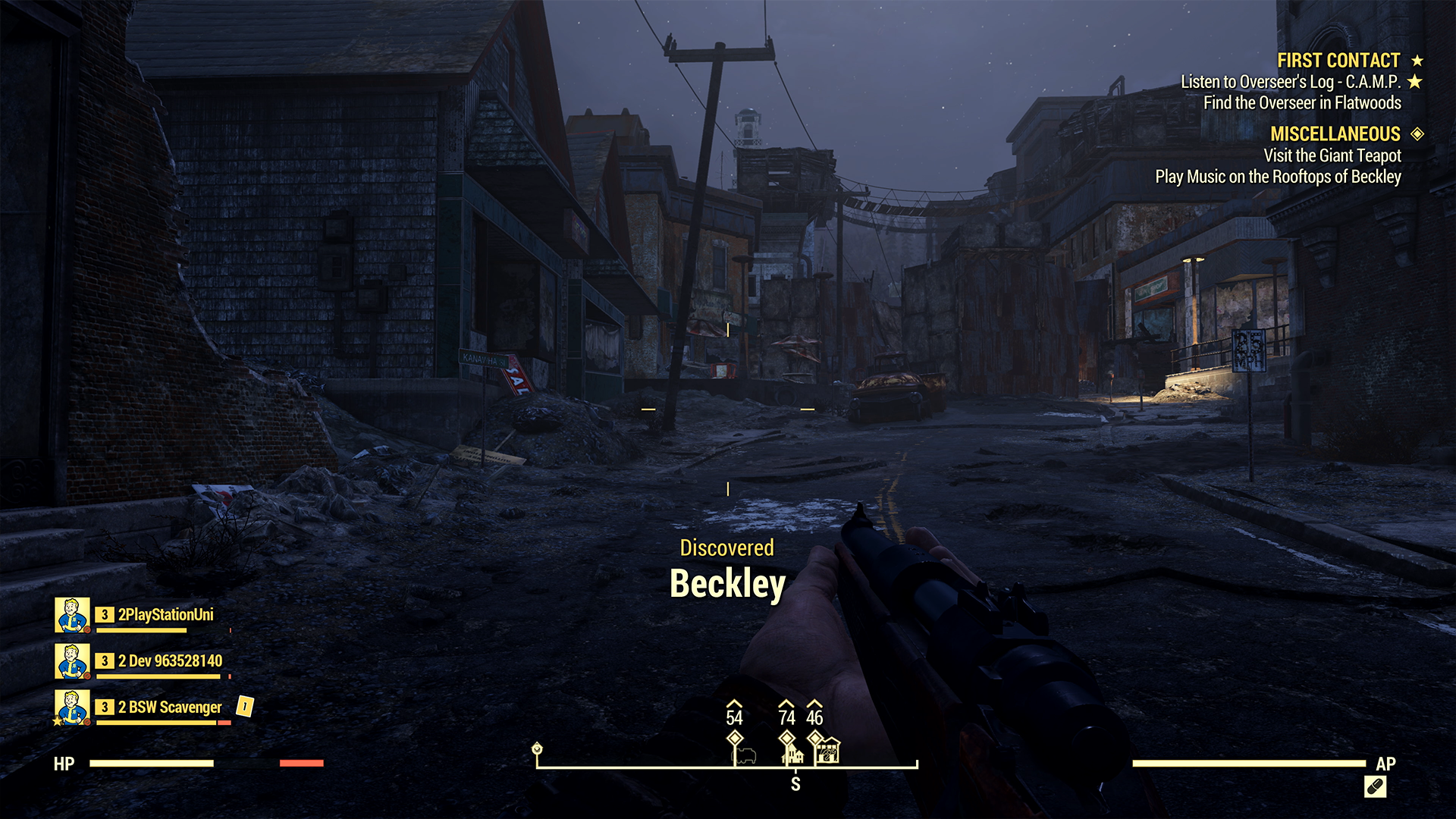 Fallout 76 Camden Park and Beckley, WV