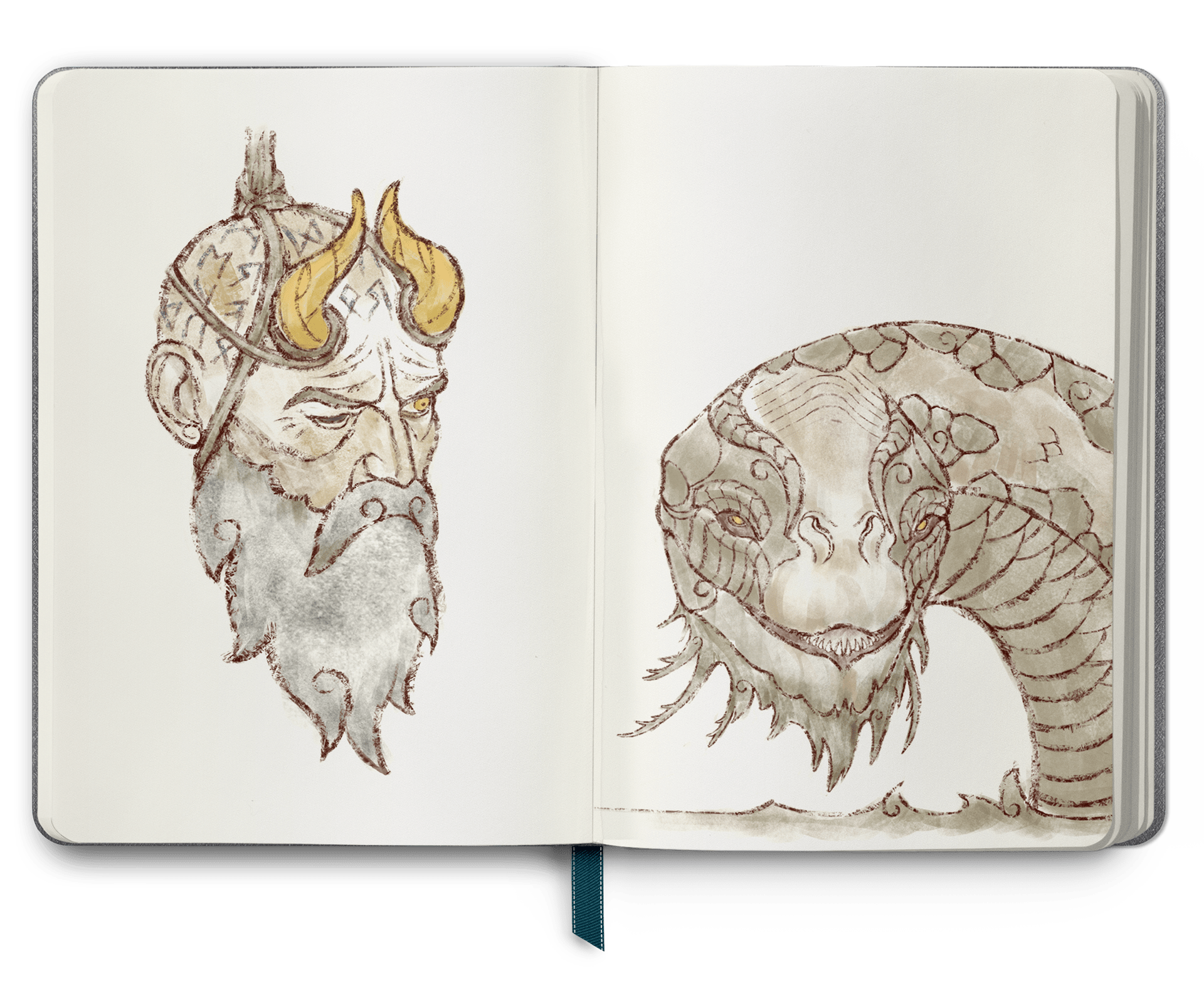 God of War Notebook from Cook and Becker