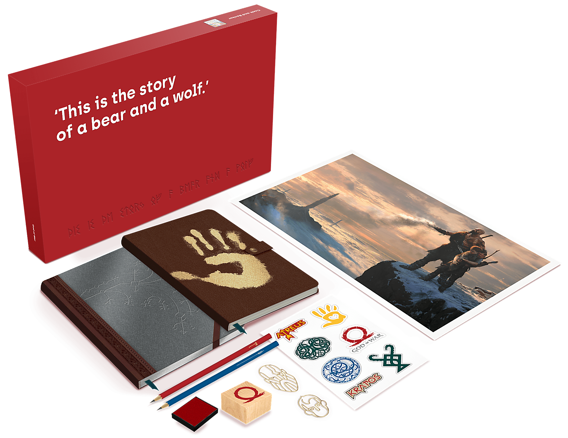 God of War Notebook from Cook and Becker