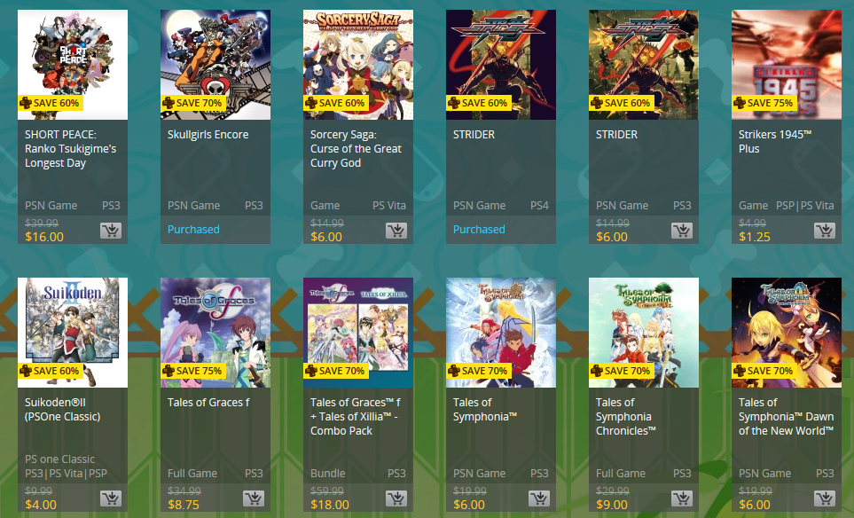 Golden Week PS Plus Prices