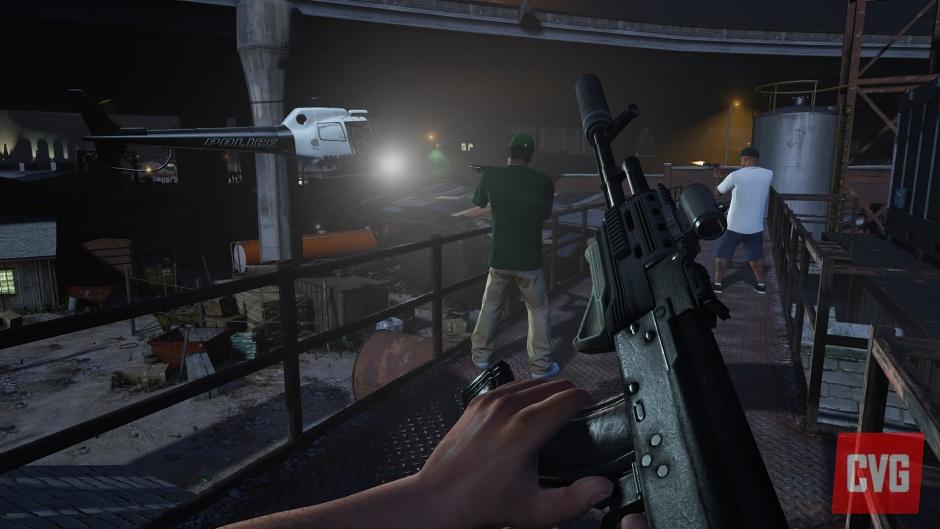 Grand Theft Auto V First-Person Mode