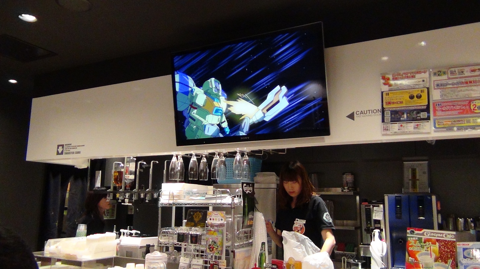 Gundam and Eorzea Cafe Tokyo Japan020