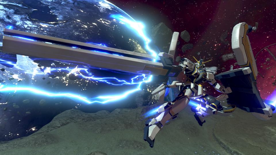 Gundam Versus Atlas Gundam DLC screenshots