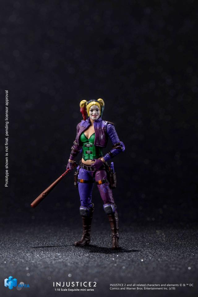 Hiya Toys Repainted Harley Quinn Figure