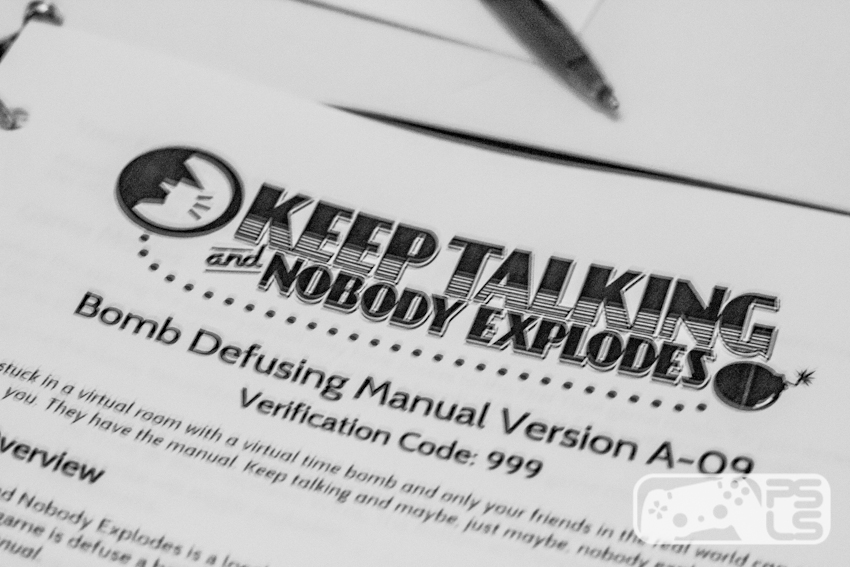Keep Talking and Nobody Explodes Bomb Defusing Manual