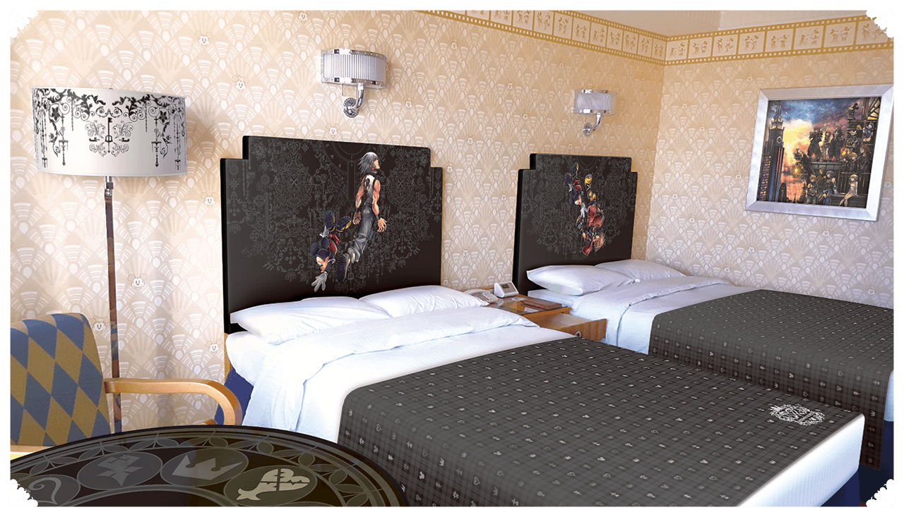 Kingdom Hearts Hotel Room