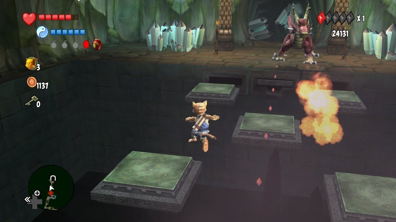 Legend of Kay Anniversary (PS4) Screenshots