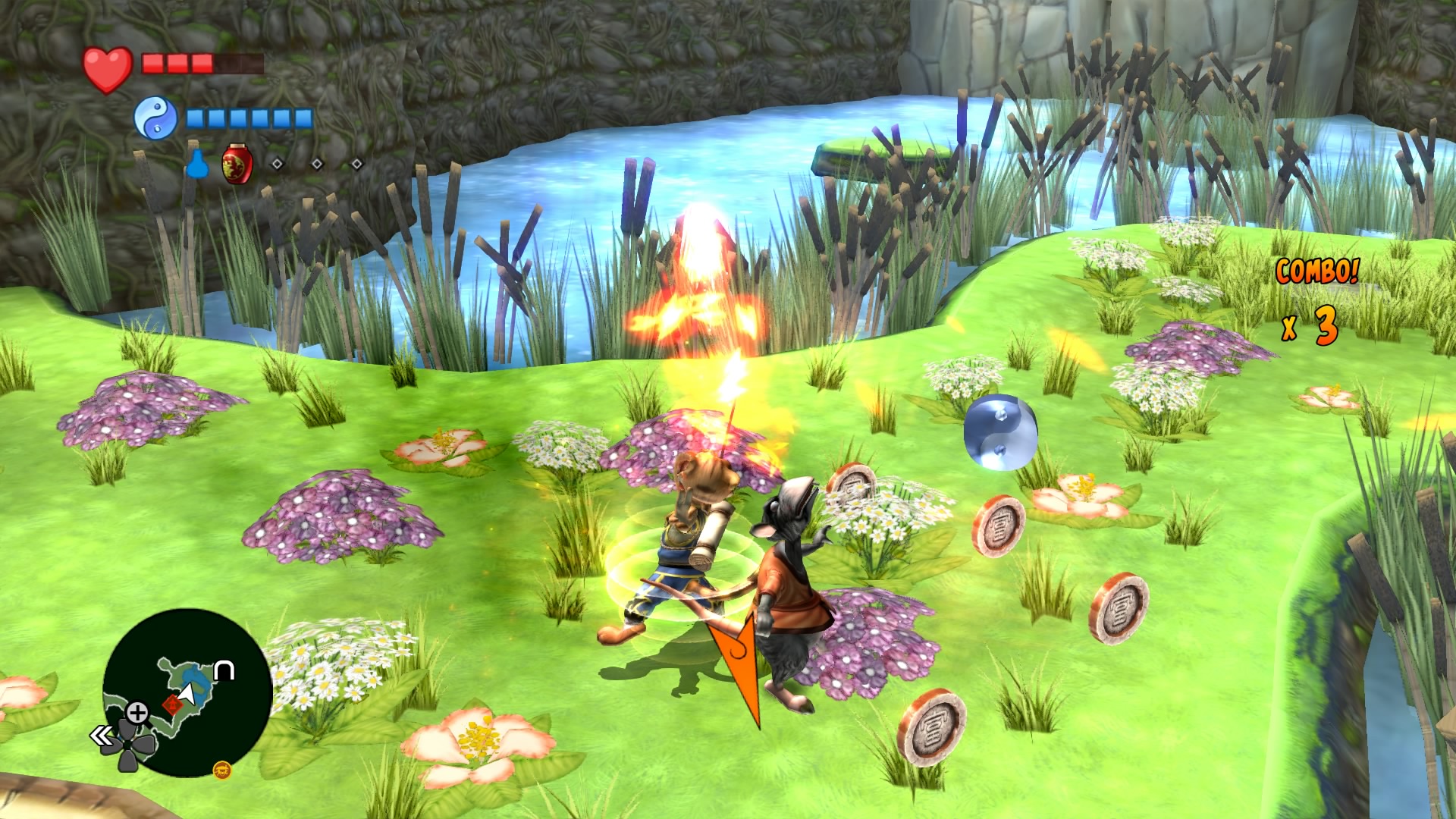 Legend of Kay Anniversary Screenshots