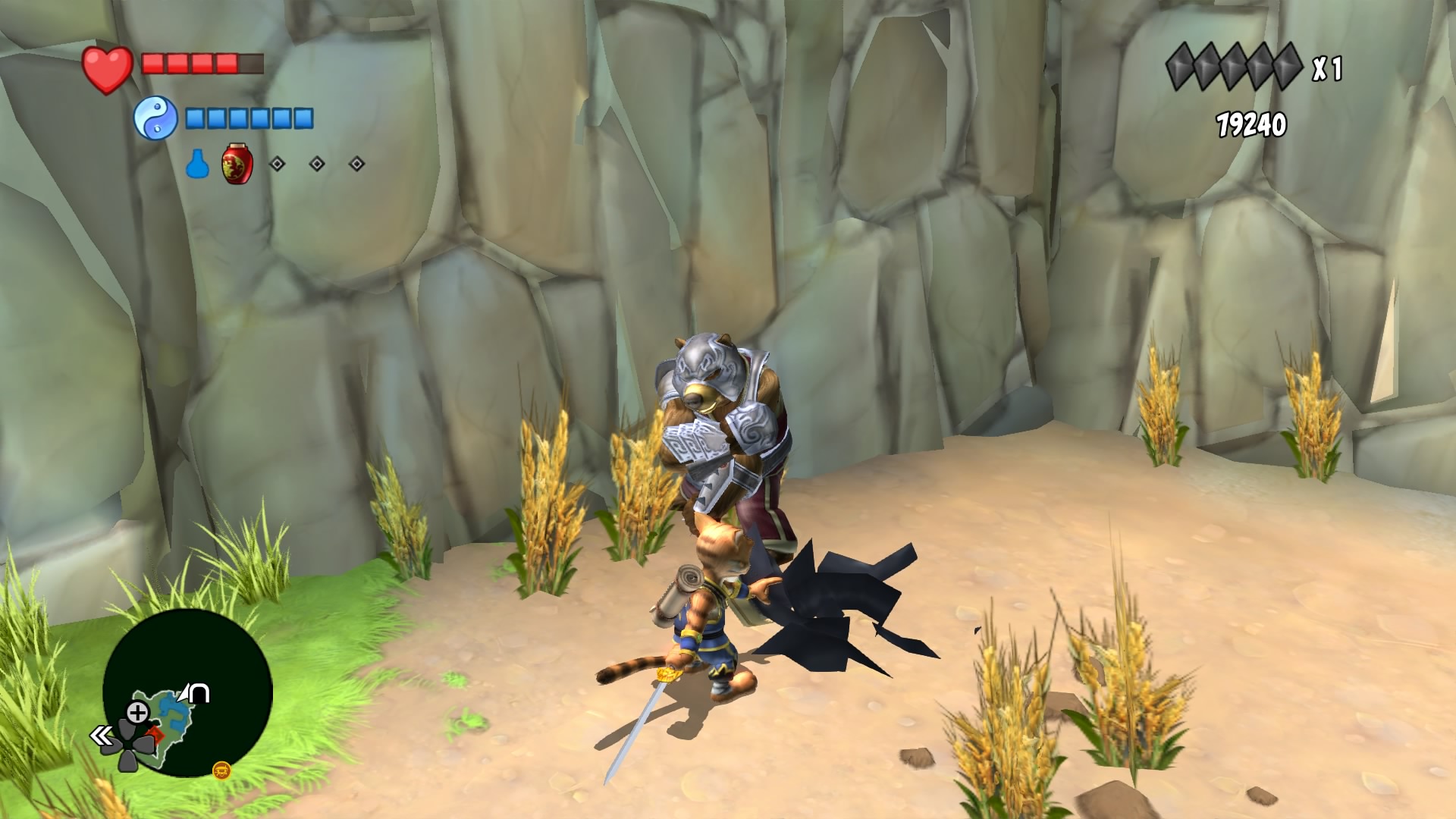 Legend of Kay Anniversary Screenshots