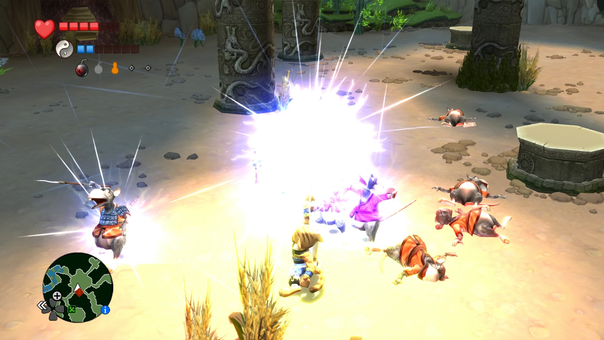 Legend of Kay Anniversary Screenshots