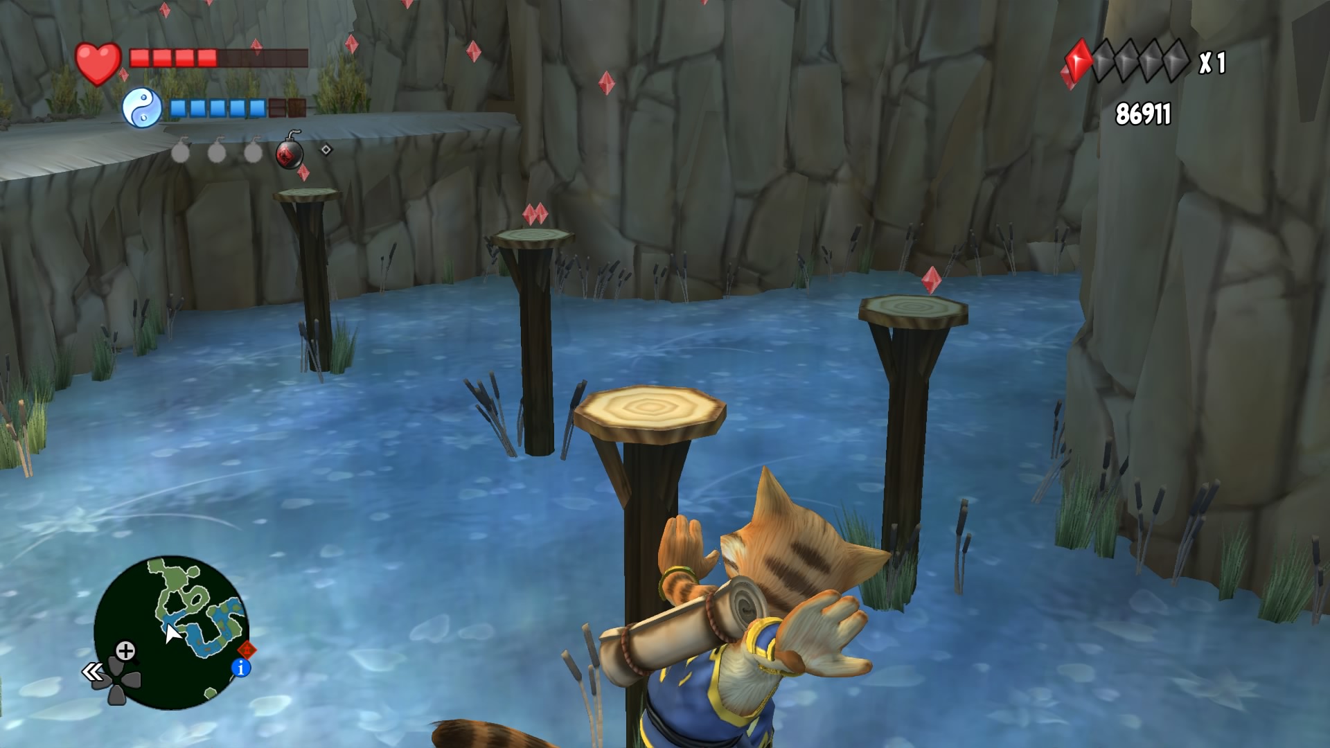 Legend of Kay Anniversary Screenshots