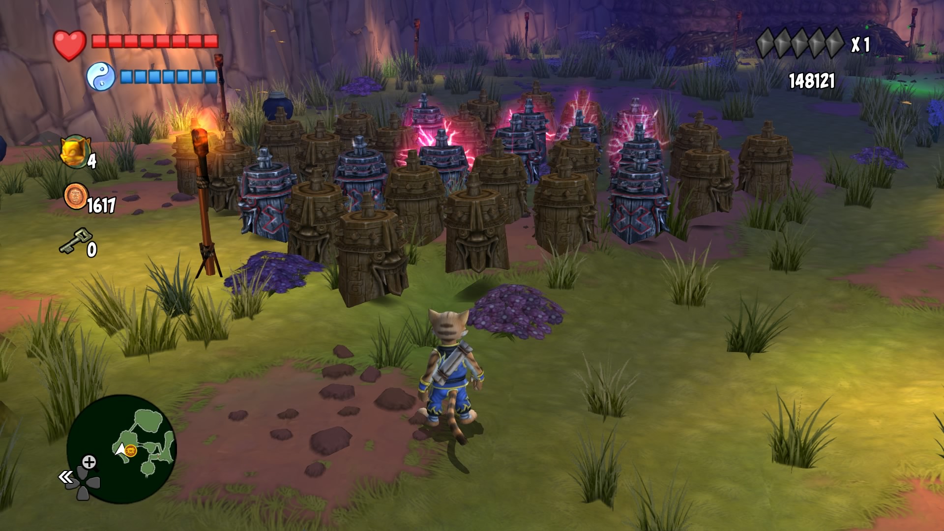 Legend of Kay Anniversary Screenshots