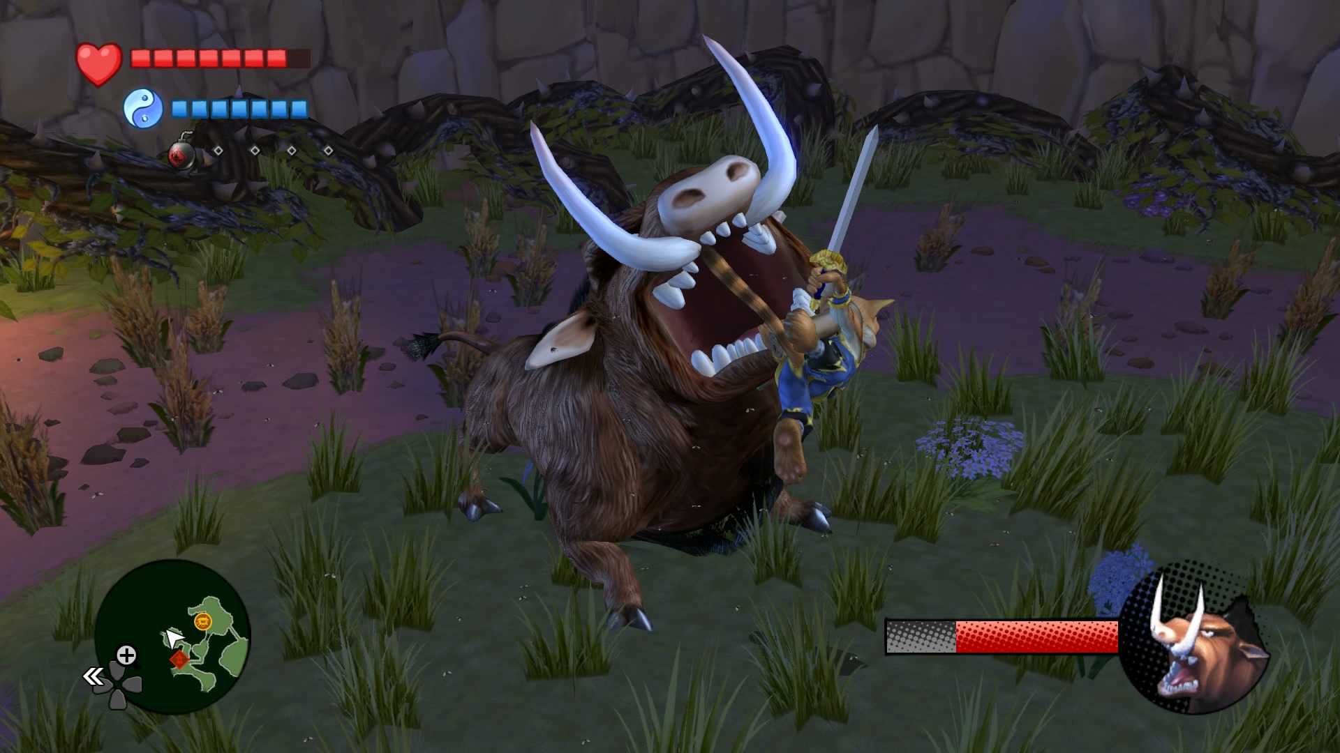 Legend of Kay Anniversary Screenshots